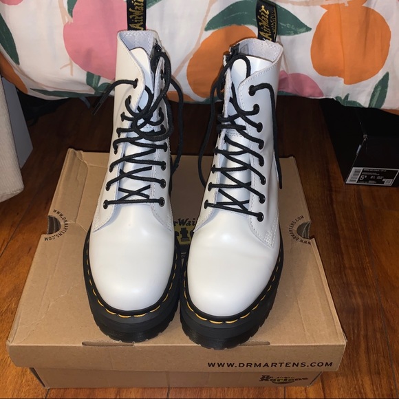 De. Marten Jadon white boots - Picture 4 of 6